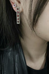 Parts of Four tablet earrings 5 groups, 34mm 1135-1-DA+SPL PPOF5